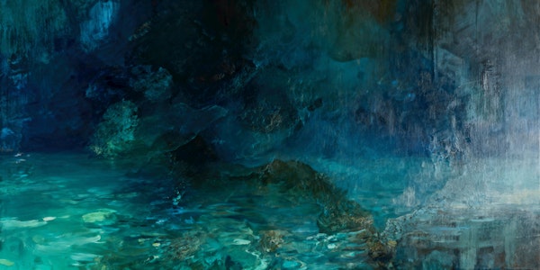 Deep Teal Ocean Mist