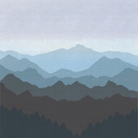 Layered Peaks at Dawn tapet