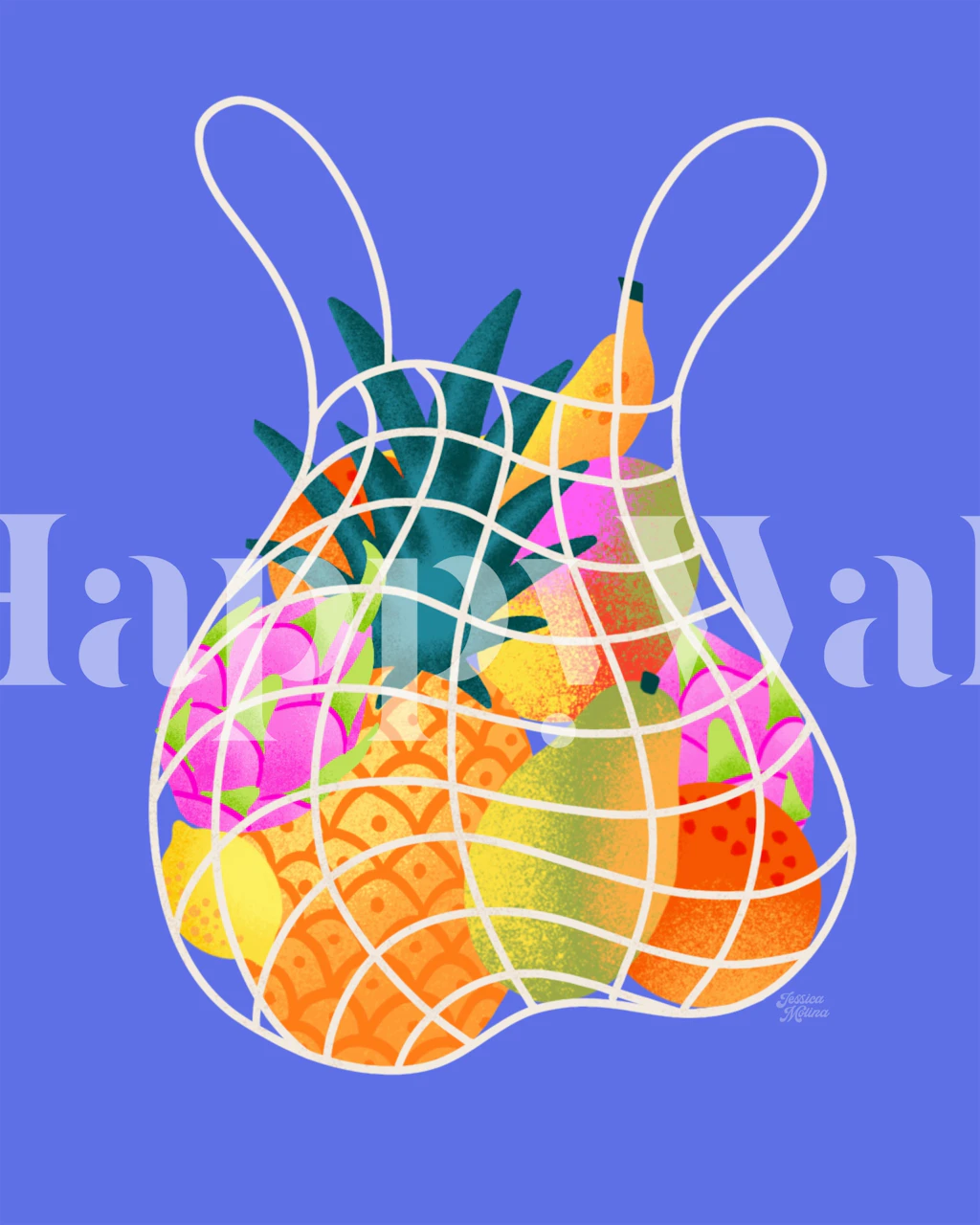 La Bolsa - Purple papel de parede em um quarto