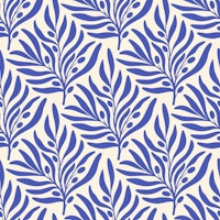 Blue Olives Branches tapet