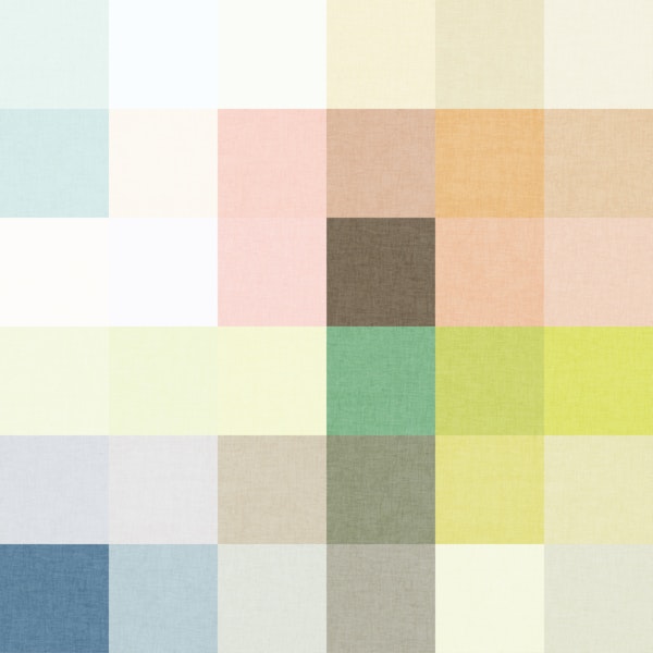 Muted Mid Century Modern Color Block
