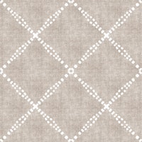 Boho Dotted Trellis Grunge Earthy Beige behang