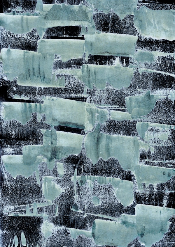 aquatic blue and indigo