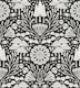 whimsy gothic forest - black and white
