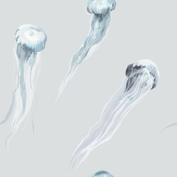 Elegant Jellyfish Pattern M