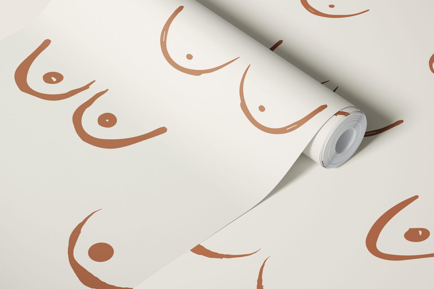 Boobs Abstract Sand wallpaper roll