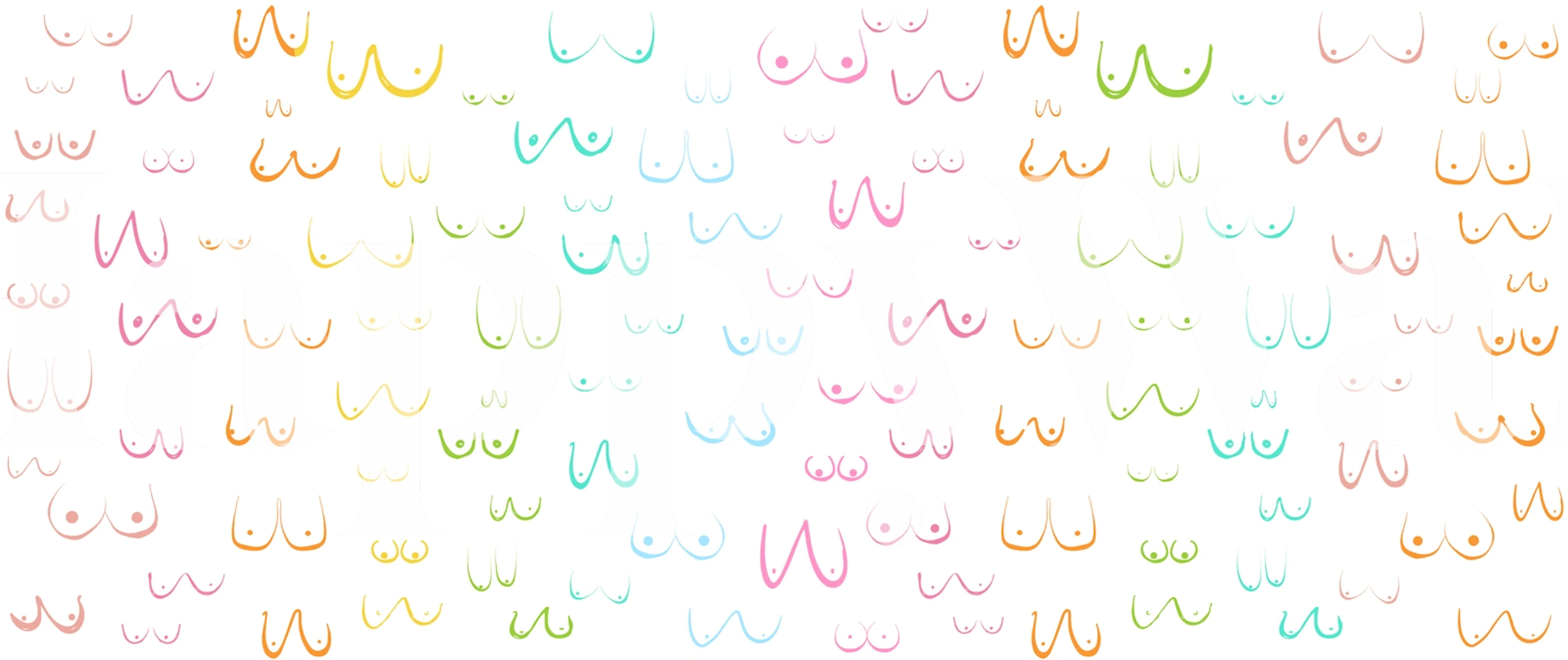 Abstract rainbow wallpaper in an interior setting