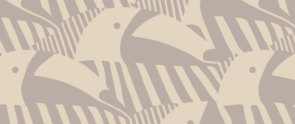 Scandi Flamingo in Sand Tones