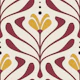 Vintage Retro Bloom Flourish Magenta - S