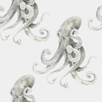 Octopus Pattern M papel pintado