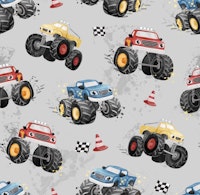 Monster Jam - grey papiers peint