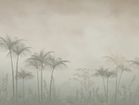 Misty Palm Grove tapete