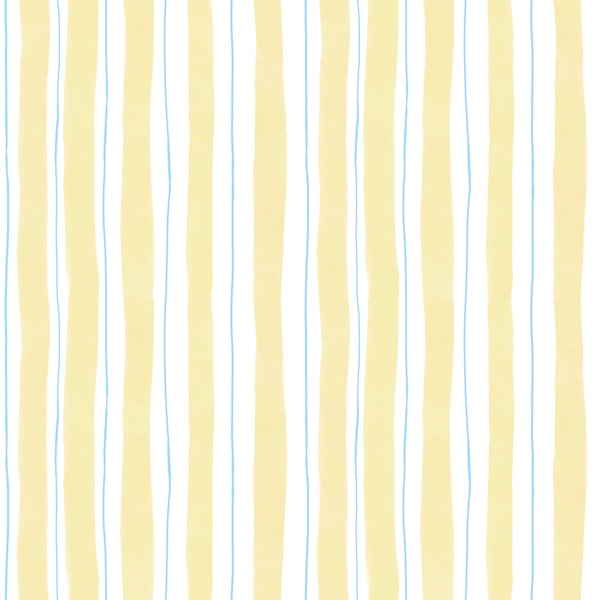 Retro Country Yellow Stripes