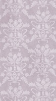 Floral Block Print Damask - Dusty Pink behang