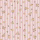 Striped blossom nostalgia muted pink