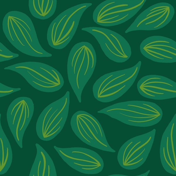 Wavy Leaf - Green