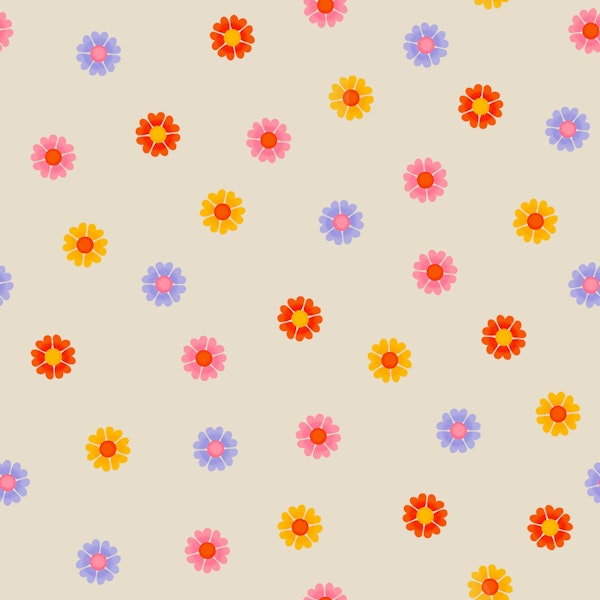 Micro Floral Dot