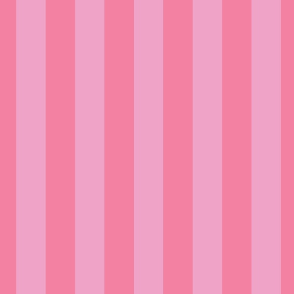 Narrow awning stripe bold pinks