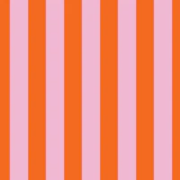 Candy stripe retro red and pastel pink wallpaper
