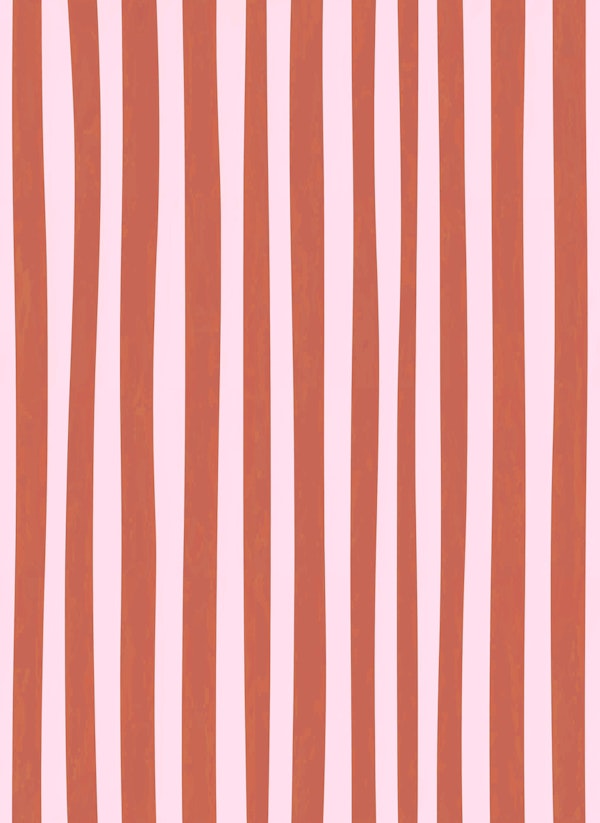 Thin and Thick Stripes Strawberry