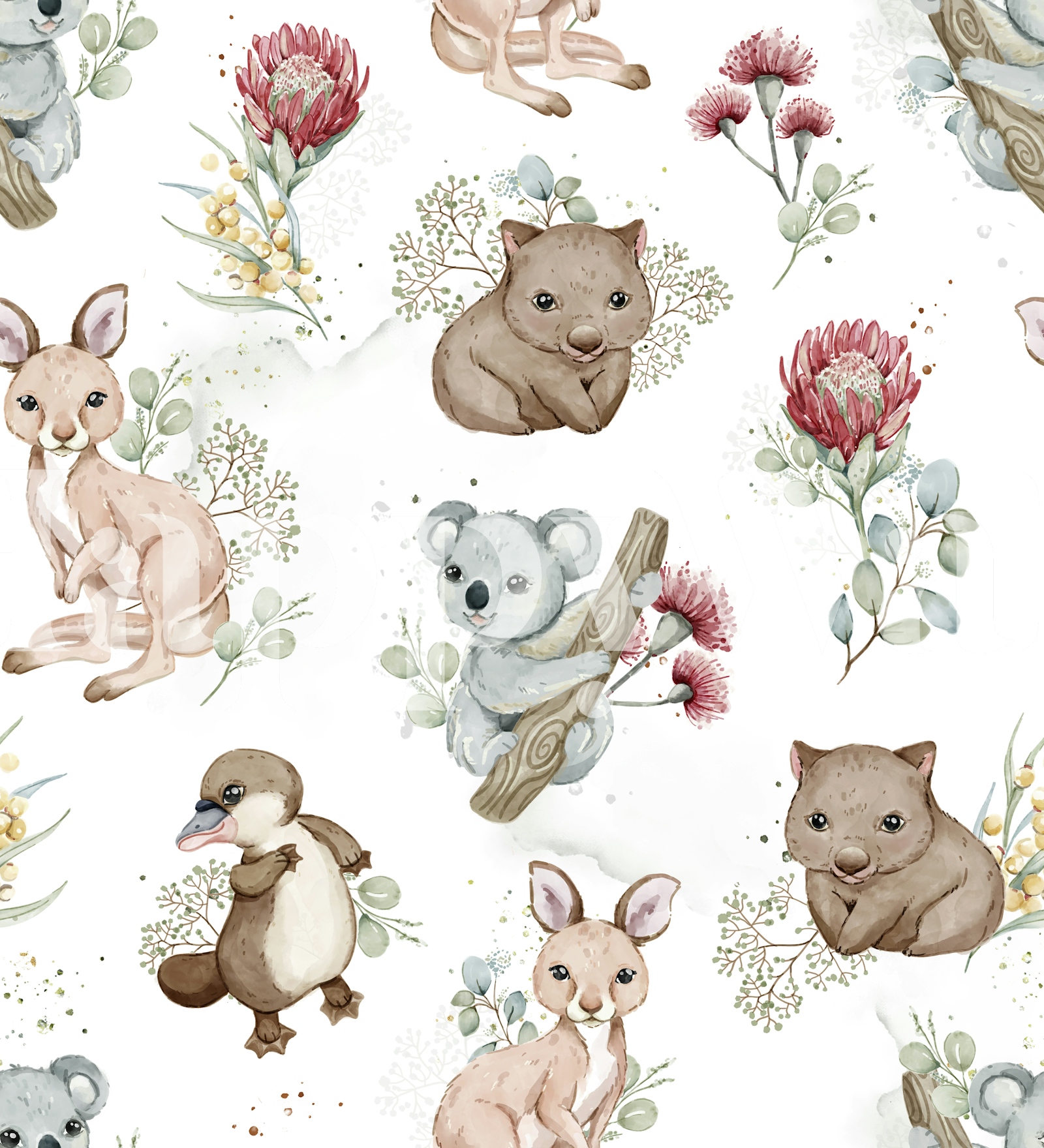 Aussie Friends Wallpaper - happywall.com