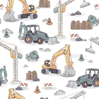 Construction Site - small papiers peint