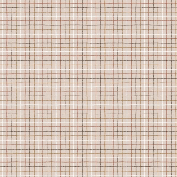 Soft Earth Tone Windowpane