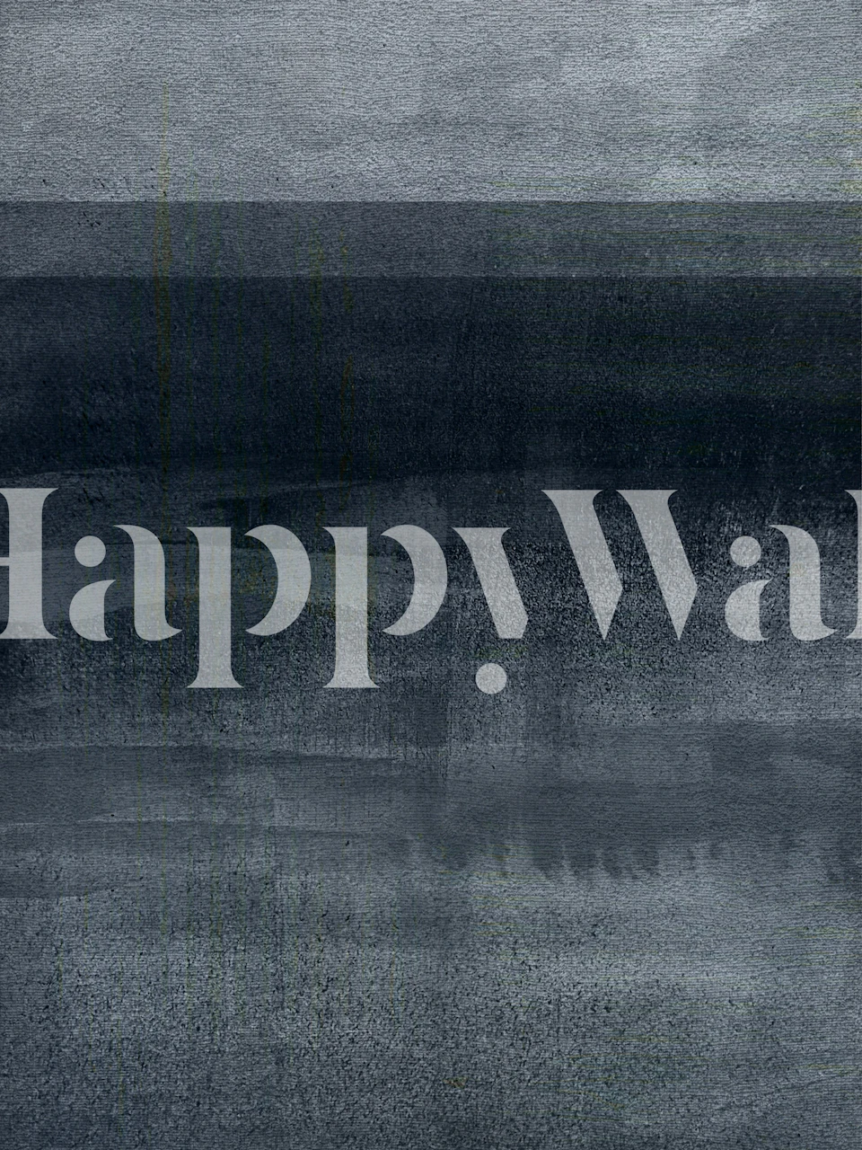 Stormy Sea Mist Layers wallpaper in a room