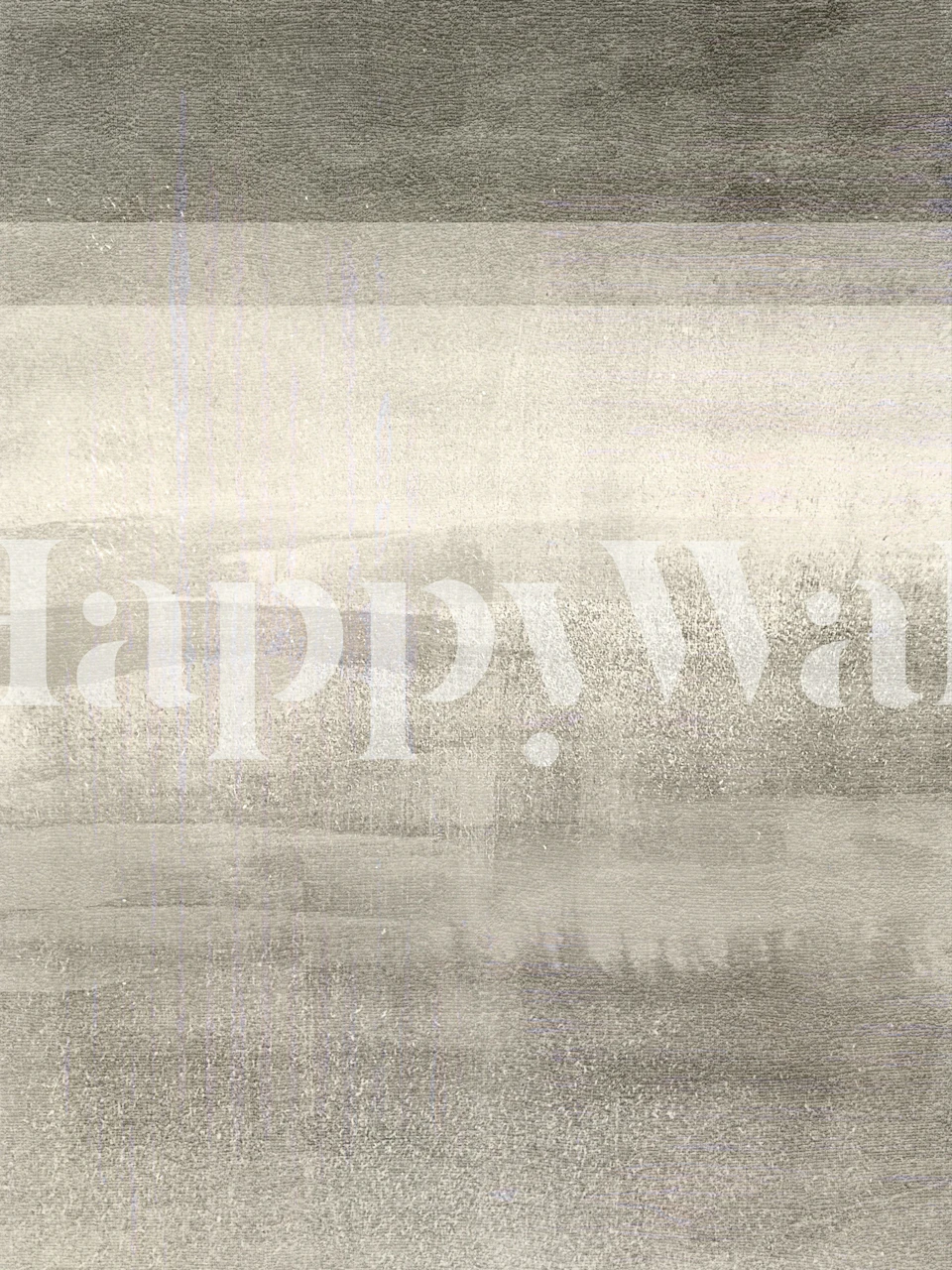 F o g papel de parede em um quarto moderno