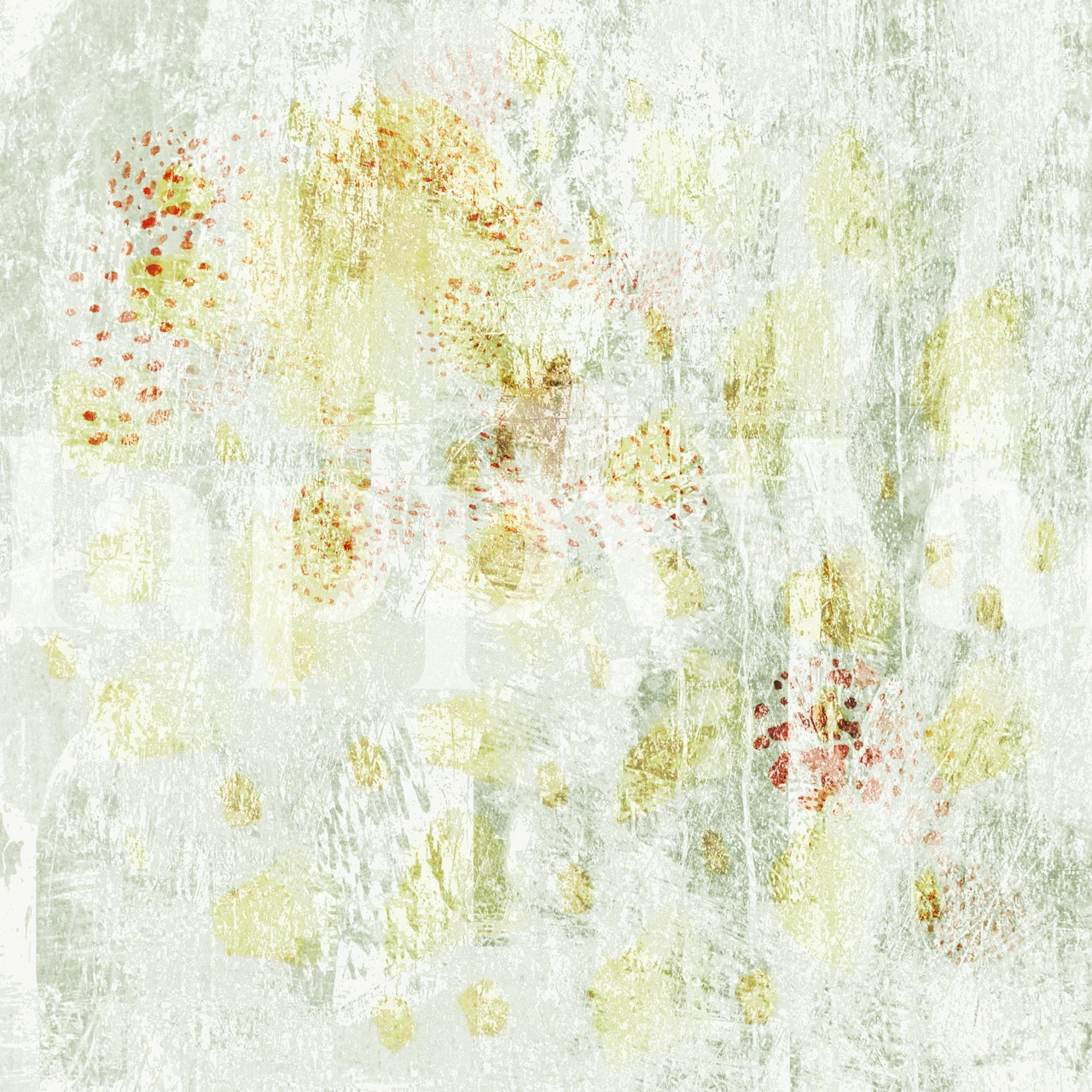 Eucalyptus Fog -tapetti huoneasetelmassa