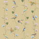 Pastel Songbirds on Beige