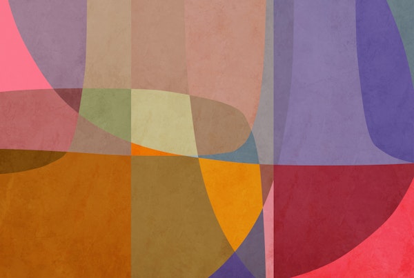 Boho Abstract Geometric Panels