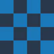 Blue and Navy checkerboard - small scale