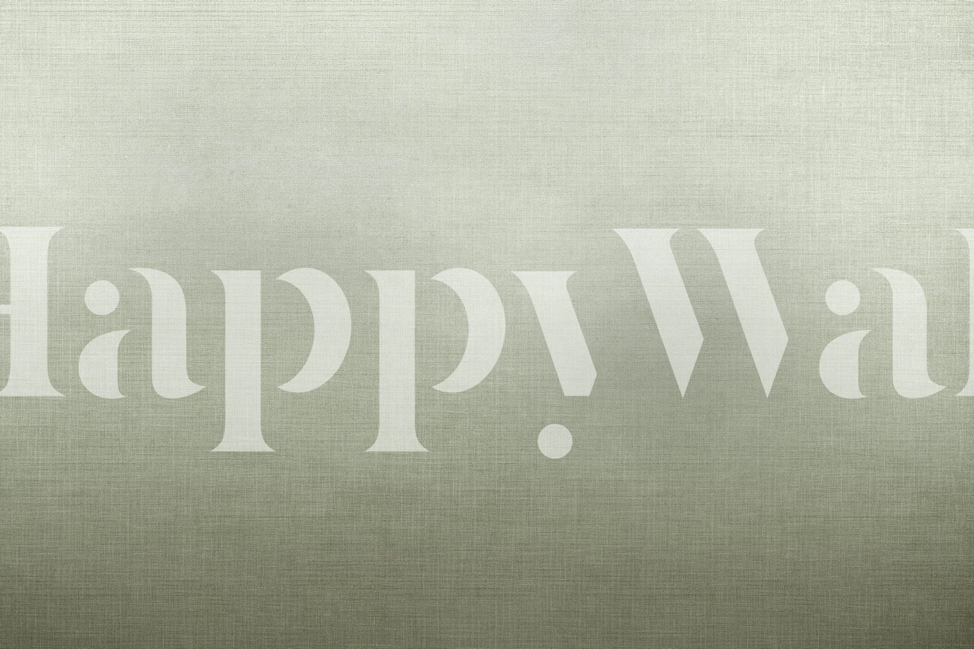 Moss Haze soft green ombre gradient tapet visad