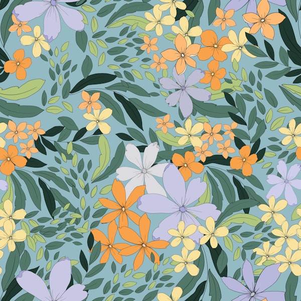 Floral Summer Garden