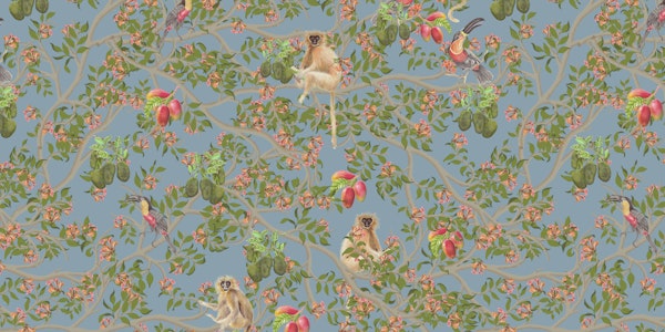 Ariel Toucans in Muted Blue