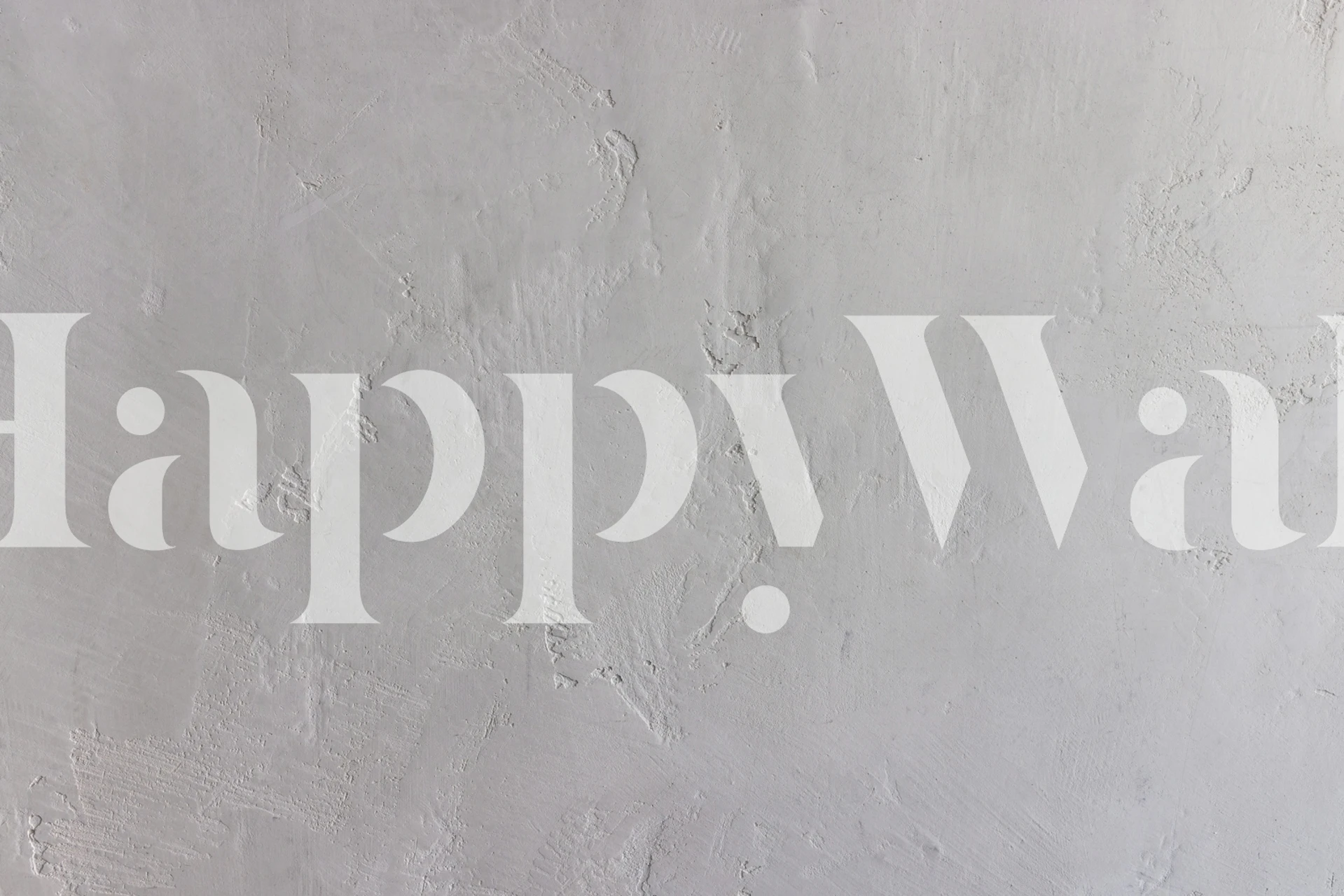 Minimal Concrete Wall Surface tapet i ett rum