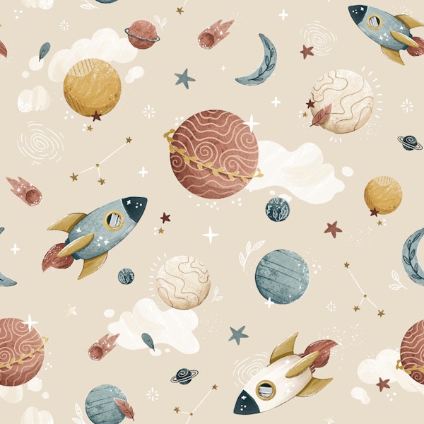 Boho Dreamscape - beige - small