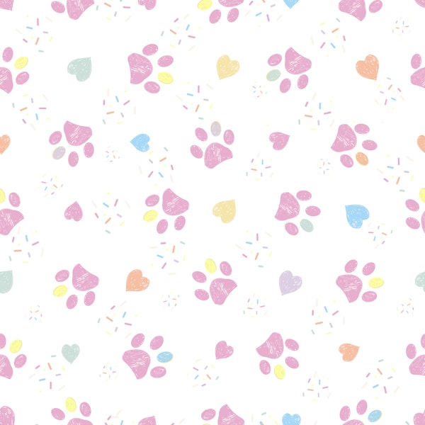 Sweet Pastel Pet Paws