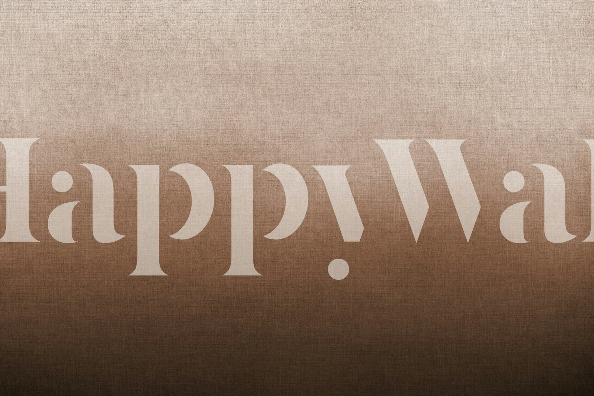 Terracotta Brown Haze soft ombre gradient wallpaper