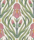 Botanical Iris - Arts & Crafts I Nouveau