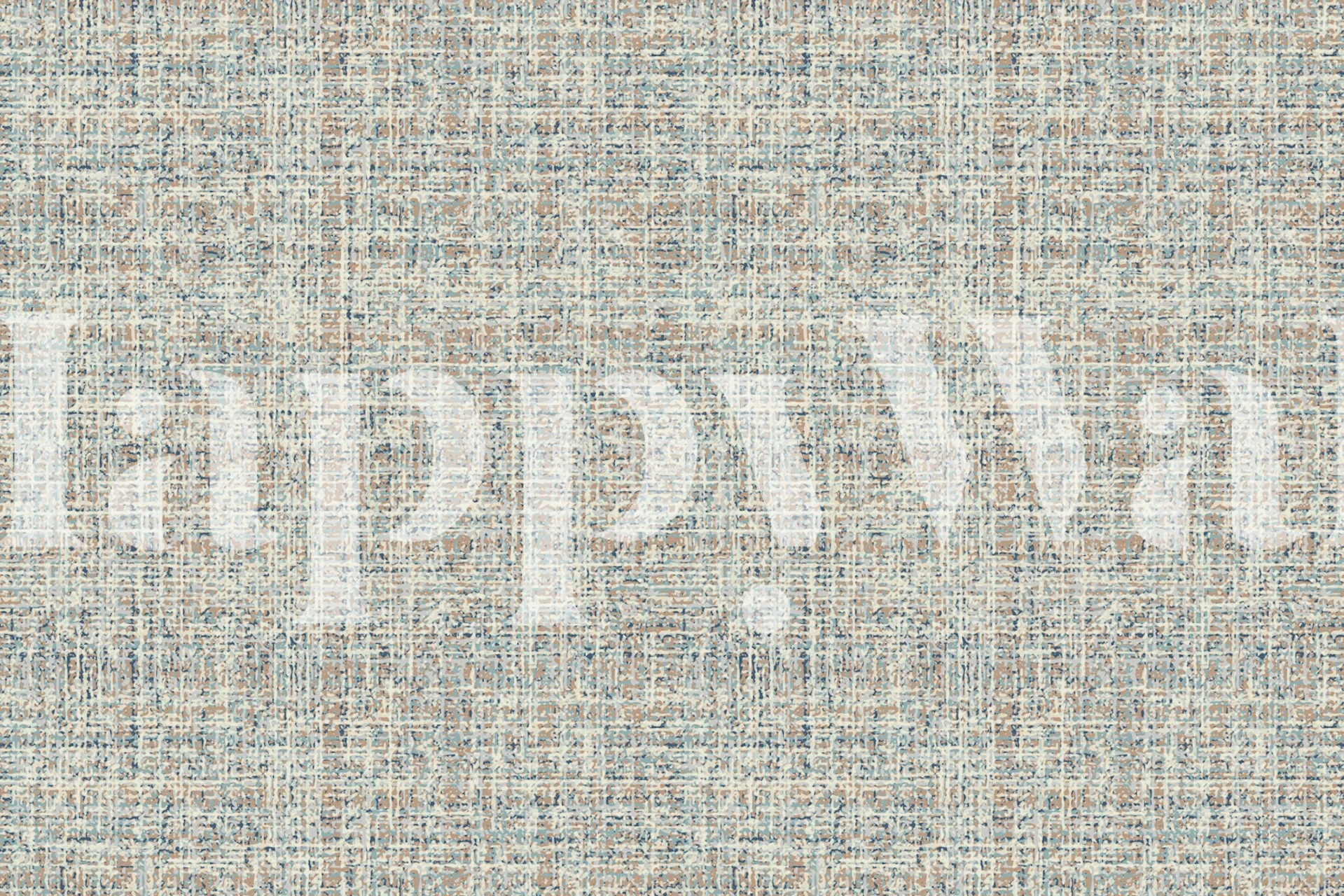 Coastal Tweed Weave tapet i et rom