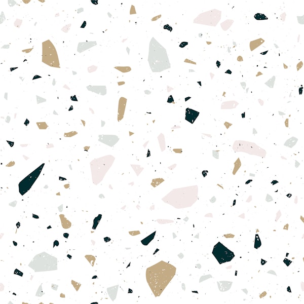 Soft Pink Beige Terrazzo