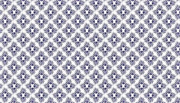 Navy White Vintage Damask