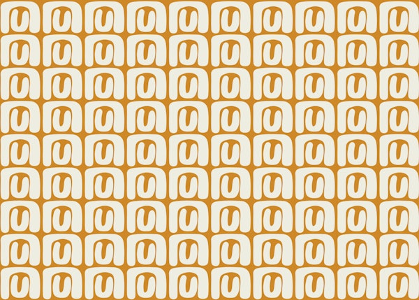 Scandi Abstract Arch Pattern