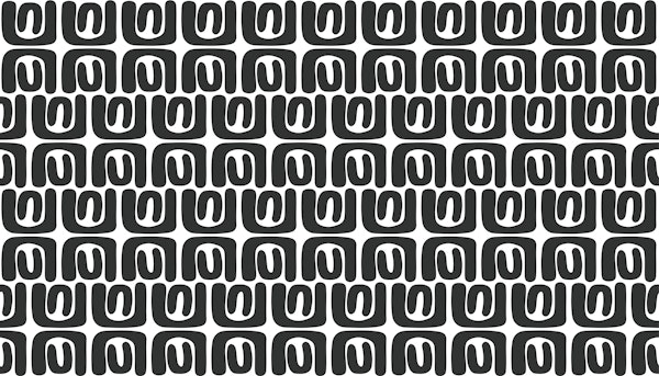 Scandi Modern Monochrome Loops