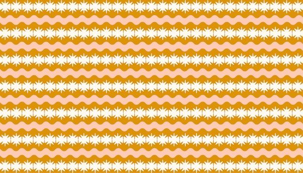 Boho Starburst Zigzag