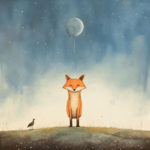 Minimal Fox Balloon