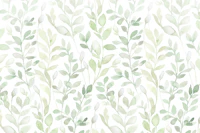 Midsummer large leaves in light green behang