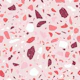 Rose Quartz Terrazzo Texture
